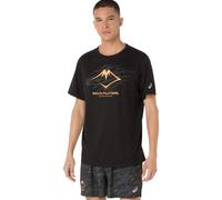 Asics Fujitrail Logo Short Sleeve T-shirt Nero M Uomo