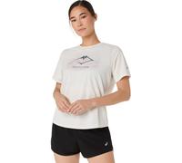 ASICS Fujitrail Logo Ss Top W - Donna - Bianco - Taglia S- modello 2026