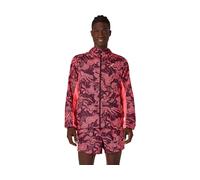 ASICS Fujitrail Packable Jacket Blazing Coral / Dark Aubergine Male Size L