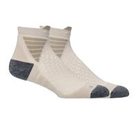 Asics - Fujitrail Quarter Sock - Calze da running Unisex S | EU 35|38 beige/grigio