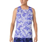 ASICS FUJITRAIL SINGLET Canotte e Top S Azzurro