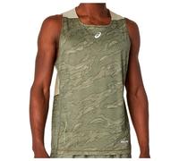 Asics - Fujitrail Singlet - Maglia da corsa S olivia