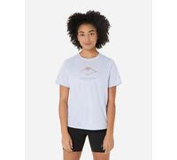 Asics Fujitrail W - T-shirt Running - Donna - Blu XS