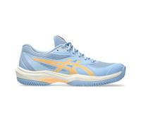 ASICS Scarpa da padel Game FF Donna - Massima stabilità e dinamica - Grigio/blu, Arancione