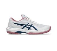 Scarpe da tennis da donna Asics Game FF Clay/OC - white/independence blue - Bianco (39,5)
