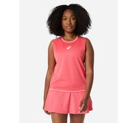 Asics Game Sleeveless T-shirt Rosa L Donna