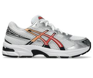 ASICS Gel - 1130 Gs White / Red Snapper Kids Size 39