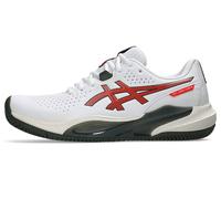 Scarpe da tennis da uomo Asics Gel-Challenger 15 Clay - white/cherry tomato - Bianco (45)