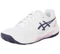 ASICS Gel-Dedicate 8 Clay, Sneaker Donna, Bianco/INDICO Nebbia, 35.5 EU