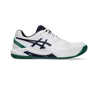 ASICS Gel - Dedicate 8 Scarpa Per Terra Rossa Uomini Bianco, Verde, Taglia: 46.5