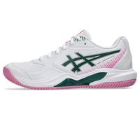Scarpe da Padel Zapatillas Asics Gel-dedicate 9 Padel 1042a318-100 Mujer 40.5 40.5 Bianco/Verde