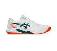 ASICS Gel-Dedicate 9 Scarpa da padel Uomini - bianco, arancione neon 40,5