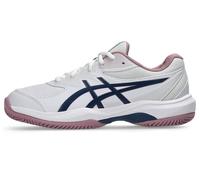 Scarpe da tennis bambini Asics Gel-Game GS Clay/OC - white/independence blue - Bianco (40)