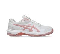 ASICS GEL-GAME GS/OC Scarpa per terra rossa Bambini-bianco, rosa in bianco, Taglia: 33.5