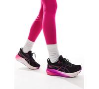 Asics - Gel-Kayano 31 Stability - Sneakers da corsa nere e rosa acceso-Nero 36