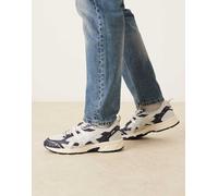 Asics - Gel-Nunobiki - Sneakers bianco sporco e blu navy-Grigio 36