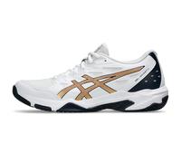 ASICS Gel-Rocket 11, Sneaker Donna, Bianco/Oro Puro, 40 EU