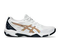 ASICS Gel-Rocket 11, Sneaker Donna, Bianco/Oro Puro, 41.5 EU
