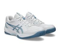 Scarpe da uomo per badminton/squash Asics Gel-Task 4 - white/saba blue - Bianco (44,5)