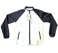 ASICS giubbino jacket Isac white/black uomo cod. 7220GX rain reflective