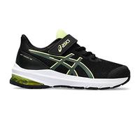 ASICS GT-1000 12 PS, Sneaker, Black/Rain Forest, 33 EU