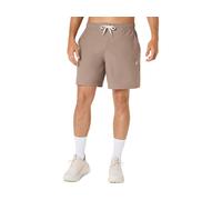 ASICS Heritage Double Weave 7in Short Taupe Grey Unisex Size S