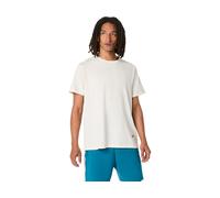 ASICS Heritage Heavy Cotton Graphic Tee Cream Unisex Size L