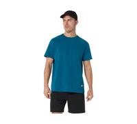 ASICS Heritage Heavy Cotton Graphic Tee Dark Teal Unisex Size M