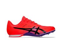 ASICS Hyper Mid Distance 8 Spikes Unisex-rosso, nero