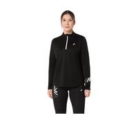 ASICS Icon 1/2 Zip Ls Top Performance Black FeMale Size M