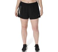 Asics Icon 4IN W - pantaloni corti running - donna XL Black woman