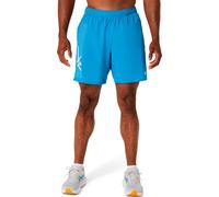 ASICS Icon 7in Pantaloncini da corsa Uomini - blu, beige