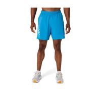 ASICS Icon 7in Short Aegean Blue / Cream Male Size M