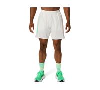 ASICS Pantaloncini da corsa Icon 7in Uomo Beige/Verde Taglia M