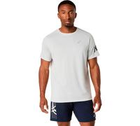 ASICS Icon Camicia da corsa Uomini - grigio chiaro, blu scuro