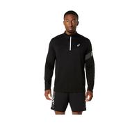 ASICS Icon Ls 1/2 Zip Top Performance Black / Cream Male Size XL