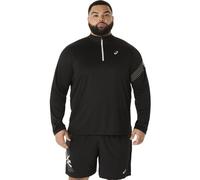 ASICS Icon Ls 1/2 Zip Performance Black Male Size L