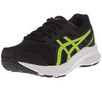 ASICS Jolt 3 Gs, Scarpe da ginnastica basse Unisex - Bambini e ragazzi, Nero Verde Pericolo, 39 EU
