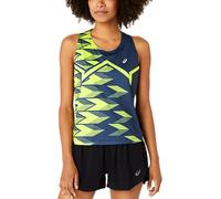 ASICS LIGHT GRAPHIC TANK Canotte e Top L Azzurro