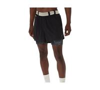ASICS Limited Series Metarun 4in 2 - N - 1 Short Performance Black / Cream Male Size 2XL