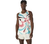 Asics Limited Series Metarun Singlet M - top running - uomo White/Blue/Pink XL