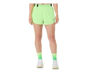 ASICS Limited Series Metarun Split Shorts Illuminate Green FeMale Size L