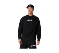 ASICS Logo Fleece Crew - Neck Top Performance Black Male Size XL