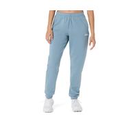 Asics Pantaloni da tennis da donna Logo Fleece – Blu (Saba) – XS