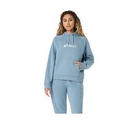 Felpa da tennis da donna Asics Logo Fleece Pullover - saba blue - Blu (M)