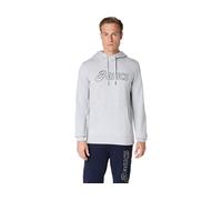 ASICS Logo Oth Hoodie Light Grey Heather Male Size S