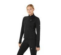 ASICS Road Winter 1/2 Zip Mid Layer Performance Black FeMale Size L