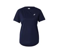 Maglietta Donna Asics Court Short Sleeve - Blu M