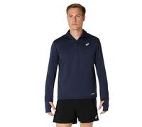 ASICS Maglietta da running con cappuccio Road Winter da uomo blu | S