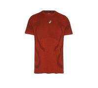 ASICS Maglietta da running da uomo Road Seamless rosso scuro | XL